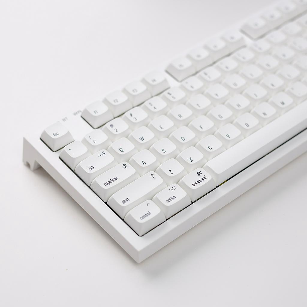 Bộ Keycap layout macos PBT profile XDA in dyesub 127 nút