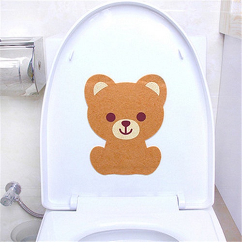 [Mã LIFEXANH03 giảm 10% đơn 500K] Miếng dán khử mùi than hoạt tính, khử mùi nhà vệ sinh hình con vật cute Duashop