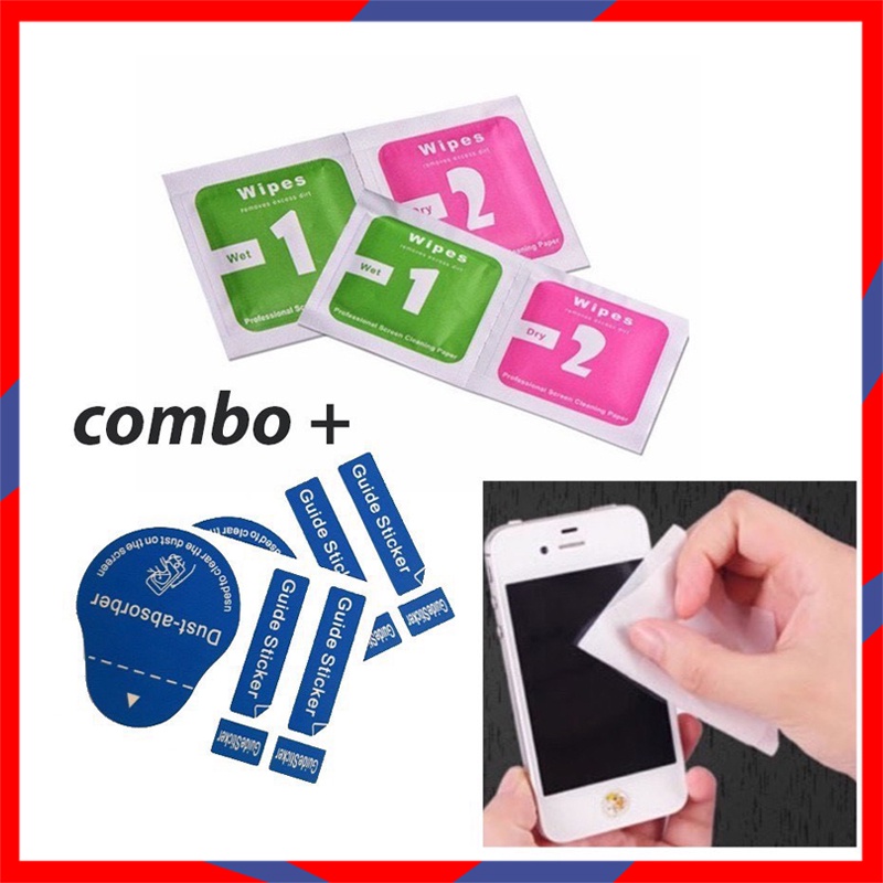 Combo 2 Bộ Giấy Lau Màn Hình + 2 Tấm Lột Bụi Điện Thoại,Máy Tính Bảng,Laptop | BigBuy360 - bigbuy360.vn