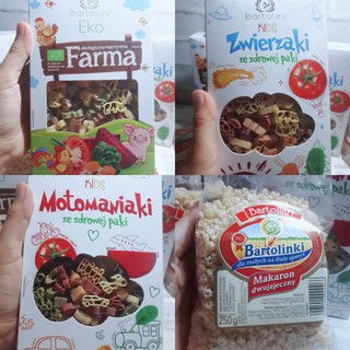 Mì nui rau củ hữu cơ cho bé mix (hình động vật, sao, động cơ) 200g