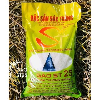 Gạo st25 ( đặc sản sóc trăng )