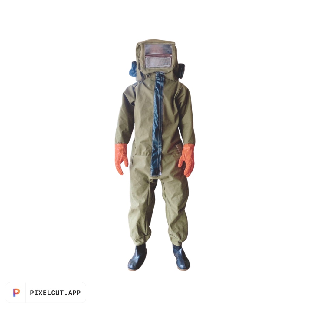 Bộ đồ bắt ong rừng vải bò cao cấp