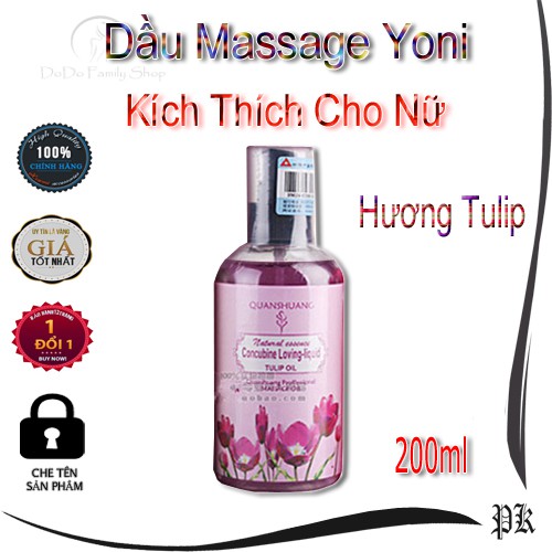 Tinh Dầu Massage 200ml - Massage Body Hương Tự Nhiên