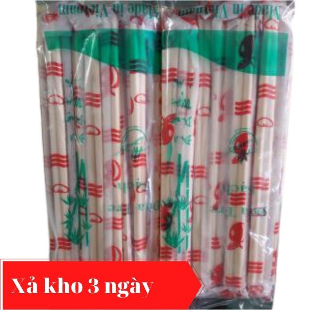 [Xả kho 3 ngày] Đũa tre sạch dùng 1 lần dài 18 - 20 cm, bó 22- 25 đôi, phù hợp đi picnic, cắm trại, bán đồ mang đi