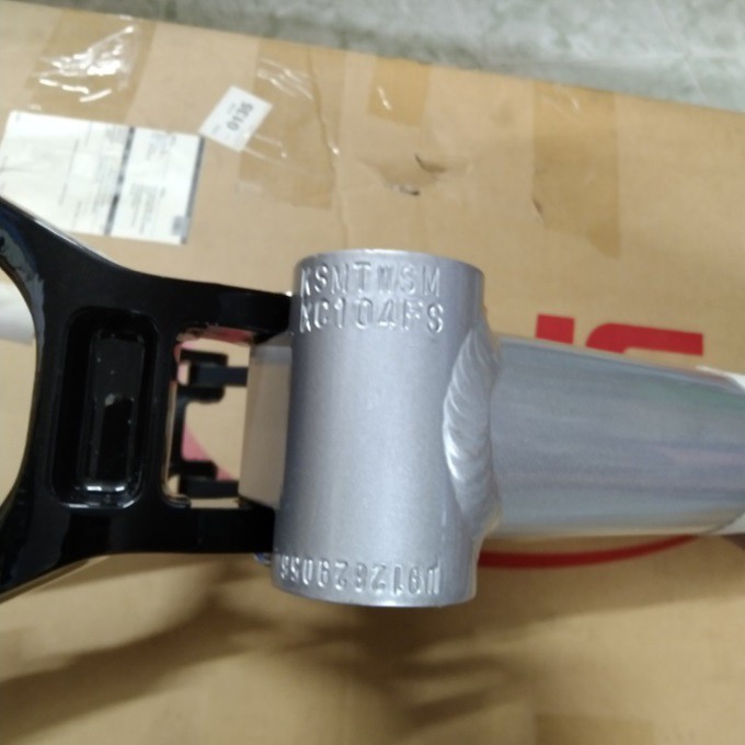 Khung sườn xe đạp KHS XC-604 bằng nhôm, sử dụng cho 2 nhún