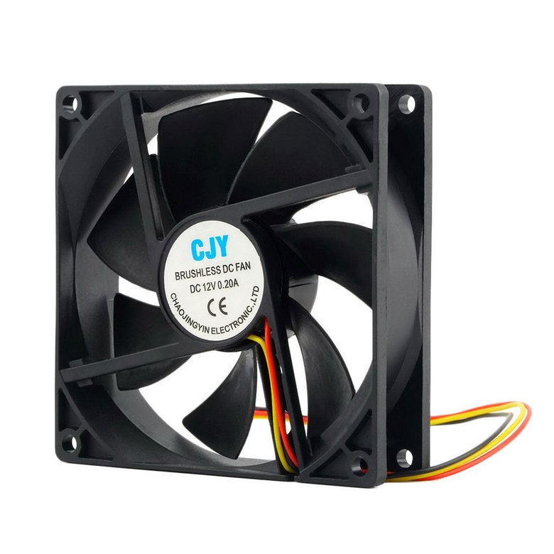 Quạt tản nhiệt làm mát CPU DC PK 12V 3-pin 9cm 90 x 25 mm 65 CFM