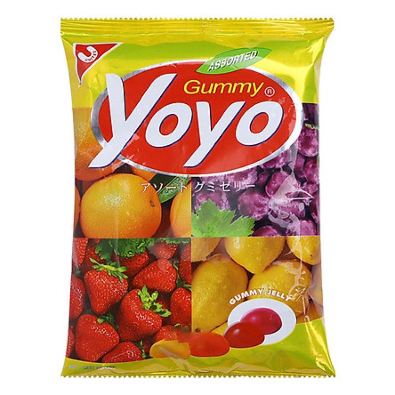 Kẹo dẻo Trái cây Gummy Jelly Yoyo 80gr