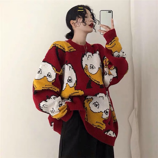 Áo len hoạ tiết