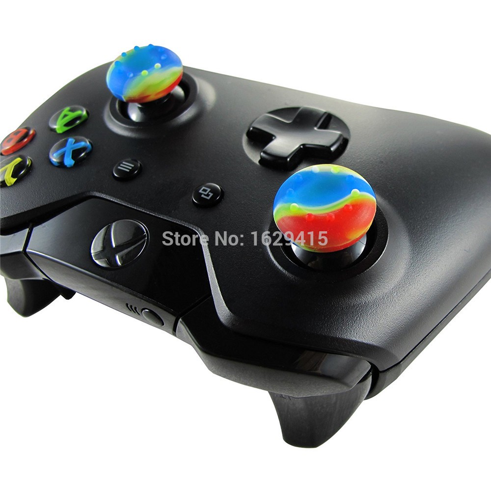 Set 100 Vỏ Bọc Silicon Cho Tay Cầm Chơi Game Ps4 Pro Slim Xbox One Elite S X