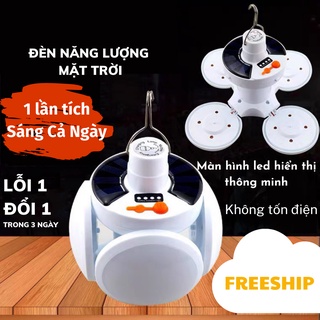 Đèn Năng Lượng Mặt Trời Tích Điện Siêu Sáng Bóng Đèn Led Tiết Kiệm Điện Cao Cấp ĐÈN NAMI