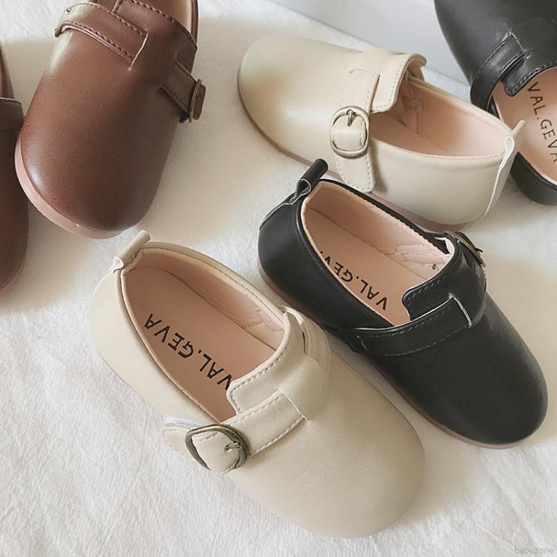 Giày búp bê mũi tròn phong cách thời trang xuân thu cho bé gái