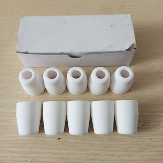Bộ 10 chụp sứ ngoài cắt plasma 40 - phụ kiện máy cắt plasma 40a - sứ cắt plasma 40a