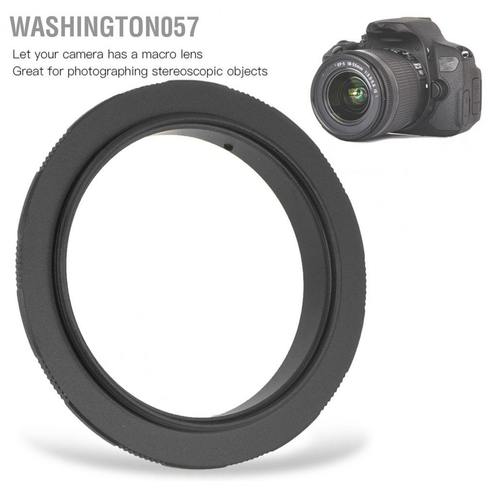 Hàng Hot Hợp kim nhôm bền chụp Macro Vòng điều hợp đảo ngược cho Máy ảnh DSLR Canon EOS Mount Hàng giao ngayWashington057