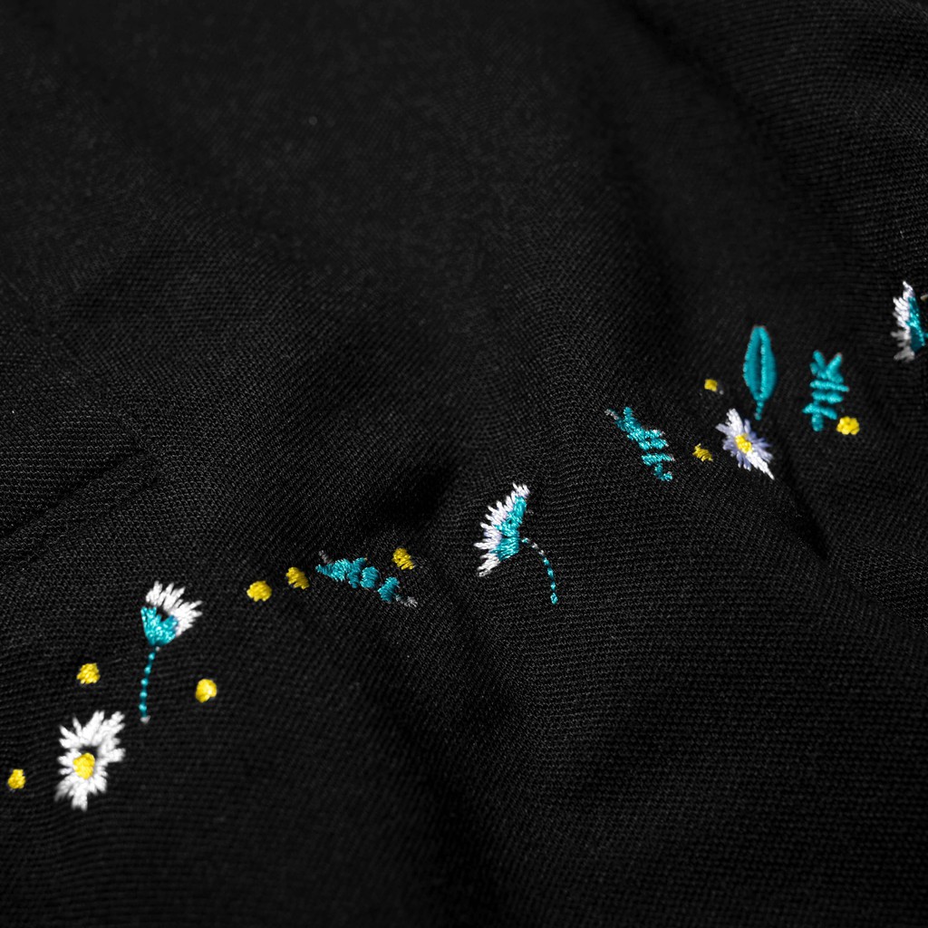 Áo thun nam [FREESHIP] áo polo đẹp form rộng thiết kế hoa thêu phong cách đơn giản hàng xuất xịn  Liyorstore ACB4051
