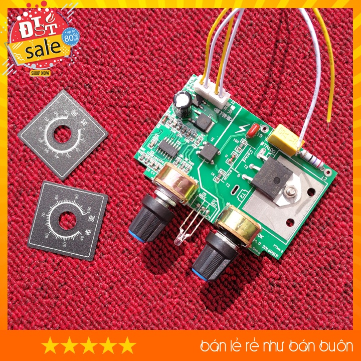 Mạch hàn cell pin, mạch timer điều chỉnh dòng và áp máy hàn điểm, hàn cell