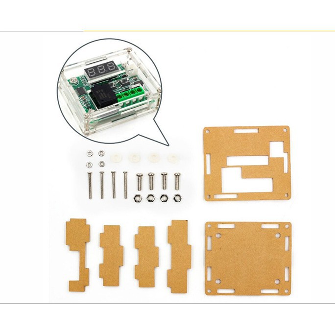 Mạch cảm biến kiểm soát nhiệt độ W1209 Relay 12VDC