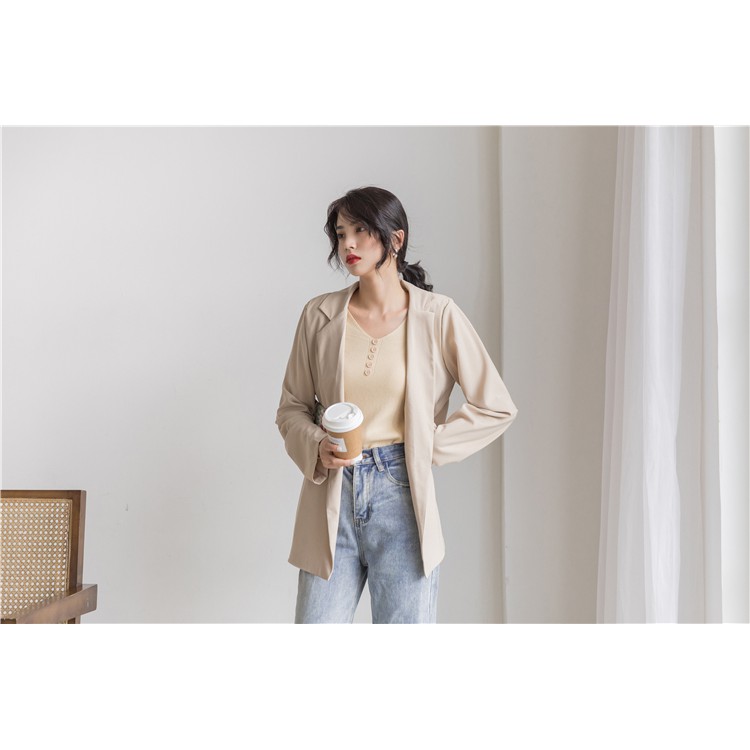 [Có sẵn] Áo blazer xắn tay Hàn Quốc -  [Có ảnh thật và video] | BigBuy360 - bigbuy360.vn