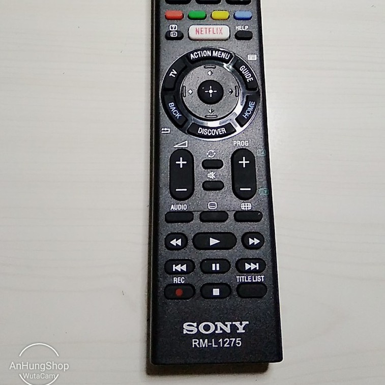 Điều Khiển Tivi Sony 1275- Remote Smart Tivi 1275.Phím Mềm,Nhỏ Gọn,Đen,Pin3A.