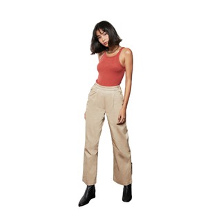 TheBlueTshirt - Sailor Khaki Pants - Quần Khaki Kem Ống Rộng