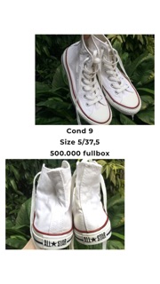 [Fullbox] Giày Converse 2hand chính hãng