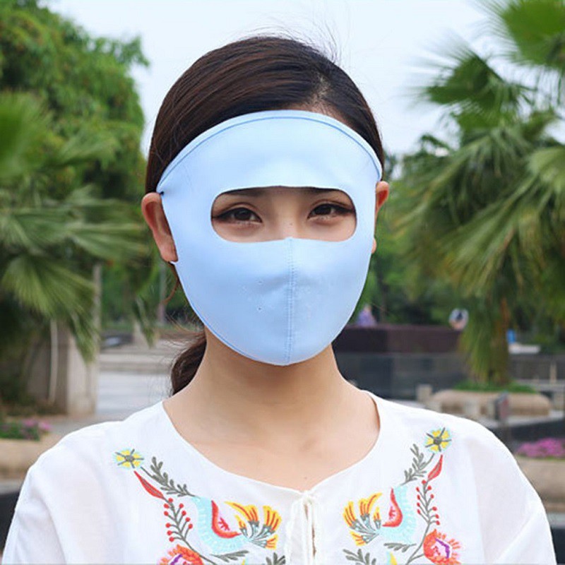 【Có hàng sẵn】Khẩu trang trùm mặt vải Ninja Mask trùm kín mặt