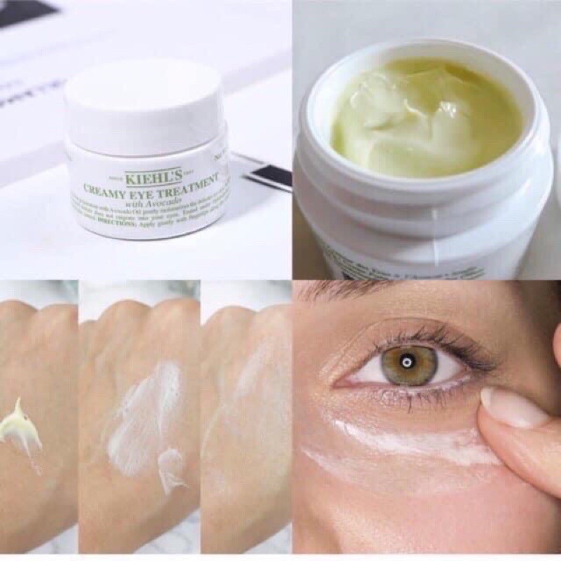 [Bil Sephora] Kem dưỡng mắt bơ Kiehls Cream Eye Treatment with Avocado