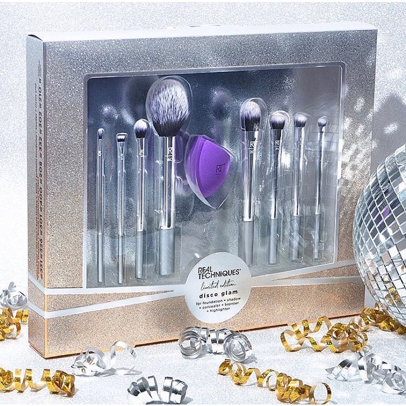 OFF 50% SET CỌ REAL TECHNIQUES DISCO GLAM LIMITED EDITION