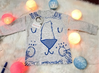 Bộ cotton cổ 3 phân Momma Baby