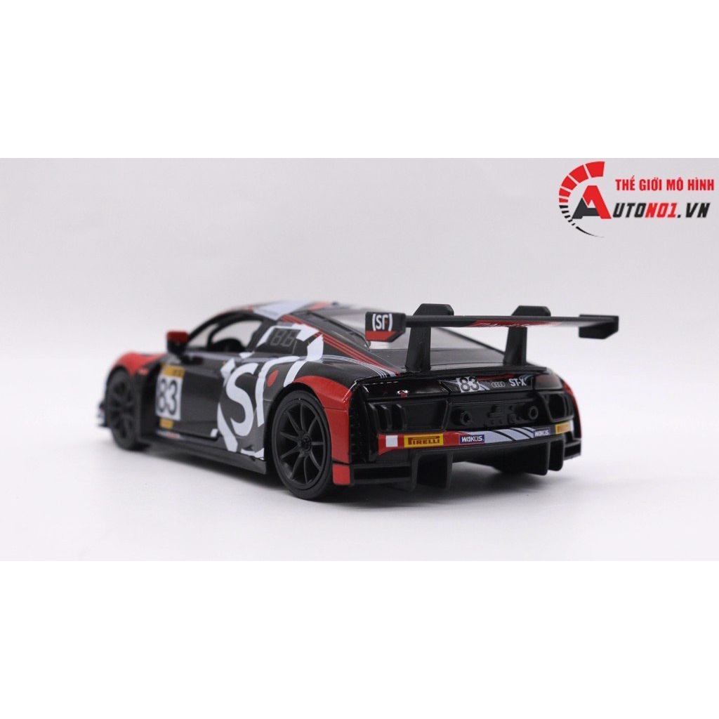 MÔ HÌNH XE AUDI R8 LMS GT3 2019 FUJI SUPER TEC 24H HOURS X WORKS RACING #83 1:32 MAKEDA 7783