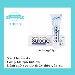 (CHÍNH HÃNG) Kem bôi Su bạc sắt khuẩn ngăn ngừa sẹo