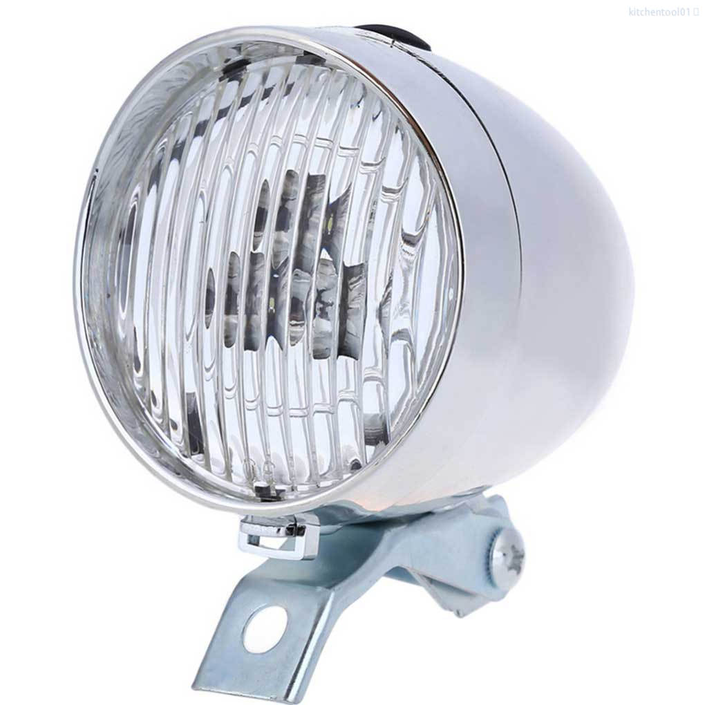 Đèn Pha Xe Đạp 3 Bóng Led An Toàn Gắn Trước Xe Đạp