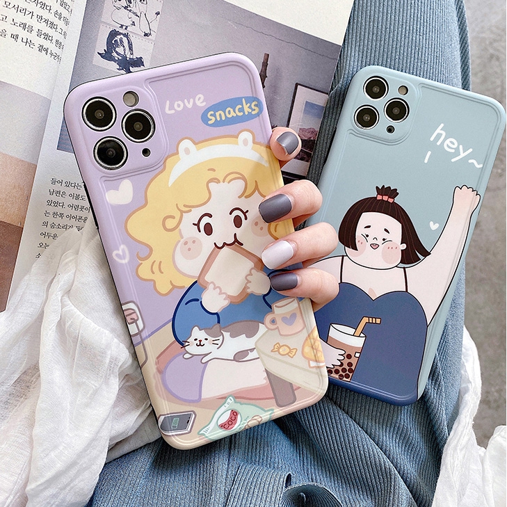 Ốp iphone - Ốp lưng imd new Cặp đôi háu ăn 6/6s/6plus/6sP/7/8/7plus/8plus/x/xs/xsmax/11/11promax-Awifi Case U3-1 | BigBuy360 - bigbuy360.vn