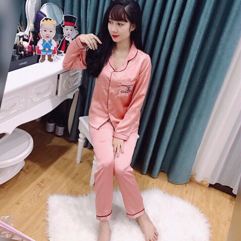 bộ lụa dài tay thu đông | BigBuy360 - bigbuy360.vn