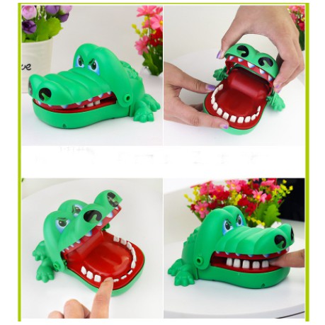 Cá sấu cắn tay loại to