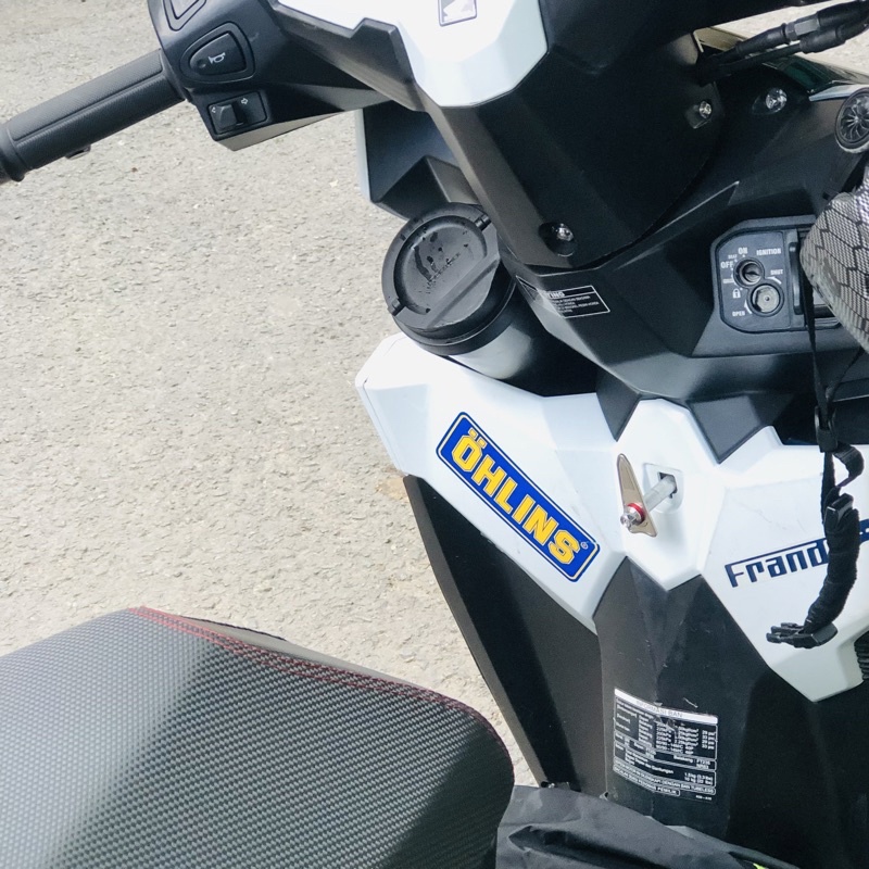 Tem Sticker Logo Ohlins Dán Trang Trí Xe Máy