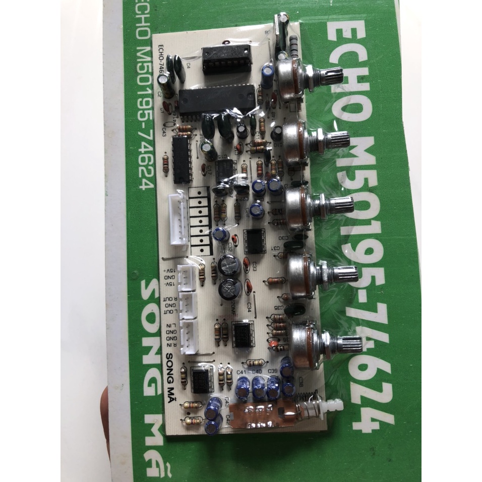BO MẠCH AMPLY TẠO TIẾNG VANG CAO CẤP – ECHO 74624- SONG MÃ