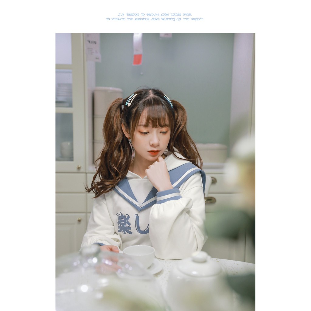 áo sweater ulzzang Hàn Quốc hai màu đen trắng BIGSIZE (70-100KG)