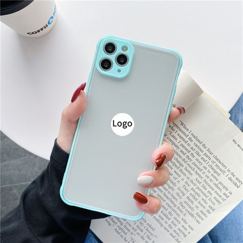 Ốp lưng trong nhám viền màu iP 6/6s/6plus/6splus/7/7plus/8/8plus - MINH AN SAIGON