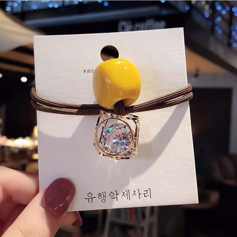 Dây Buộc Tóc Pha Lê Hàn Quốc Hót hít Siêu Xinh TO02