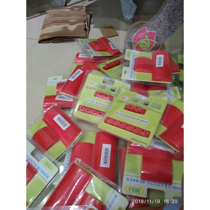 SET 2 DỤNG CỤ TẠO VÂN GỖ, HỖ TRỢ SƠN NHÀ CỬA SIÊU ĐẸP
