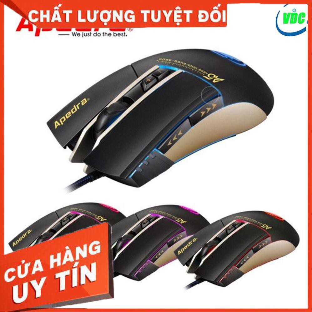 [Giá hủy diệt] Bộ phím chuột Gaming Apdra GK49 + A5 - Led Rainbow - Chuột A5 Led RGB - Có kê tay [Hàng có sẵn] | BigBuy360 - bigbuy360.vn