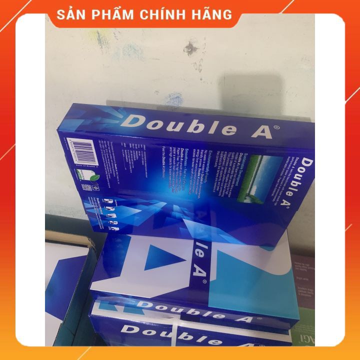 Giấy in A4 Double A ĐL 80 msg 500 tờ/Ram