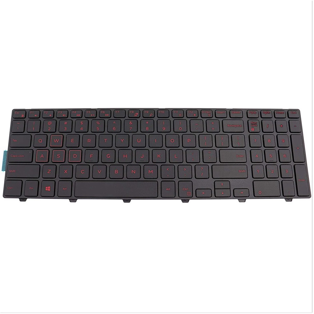 💦 Bàn phím Laptop DELL Inspiron 15-5577 15-5576 7559 7557 P57F keyboard LED Đỏ