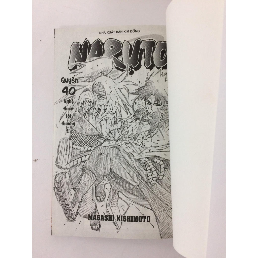 Sách - Naruto - Tập 40