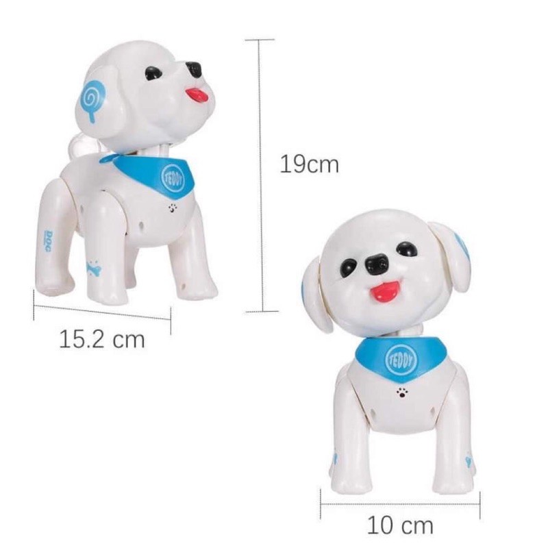 Robot cún con teddy điều khiển bằng giọng nói Hát Lắc đầu HKM Từ Friso