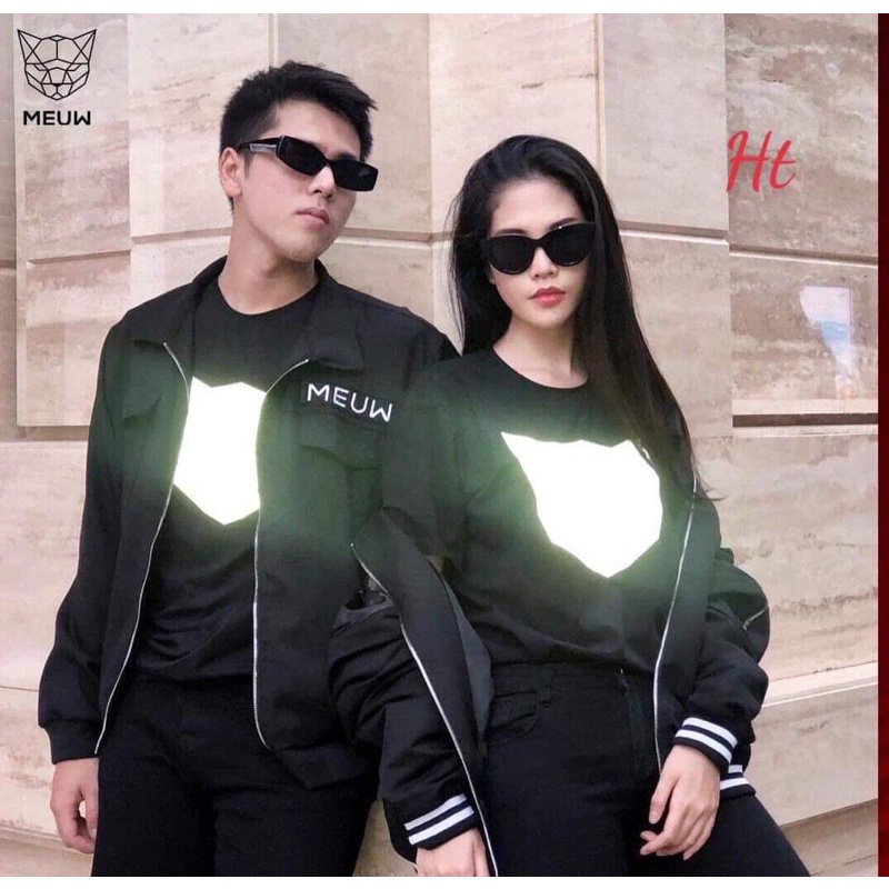 Áo phản quang mèo sọc tay HT12