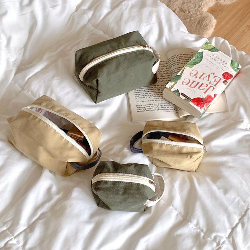 OCEANMAP Túi Đựng Mỹ Phẩm / Đồ Vệ Sinh Cá Nhân Cỡ Lớn Màu Sắc Xinh Xắn Tiện Dụng