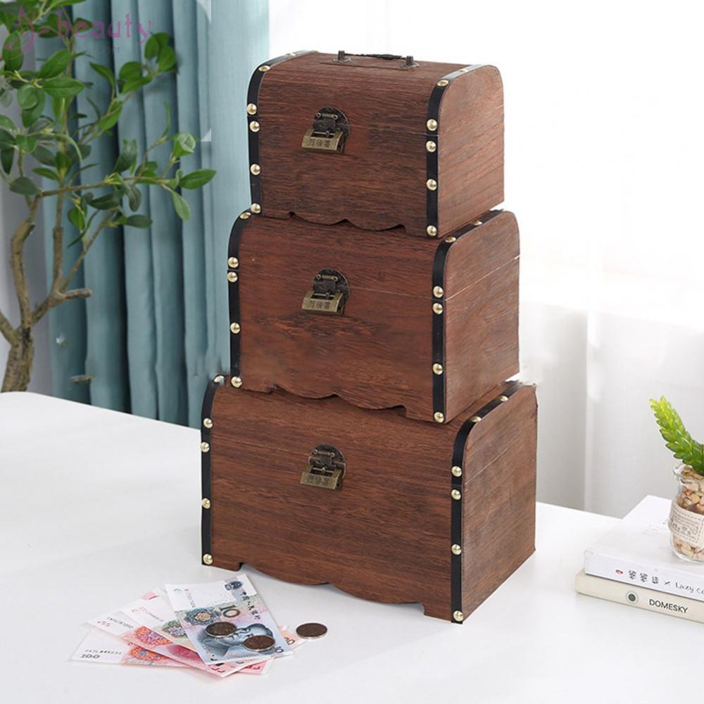 Hộp Đựng Tiền Tiết Kiệm Có Khóa Tiện Dụng