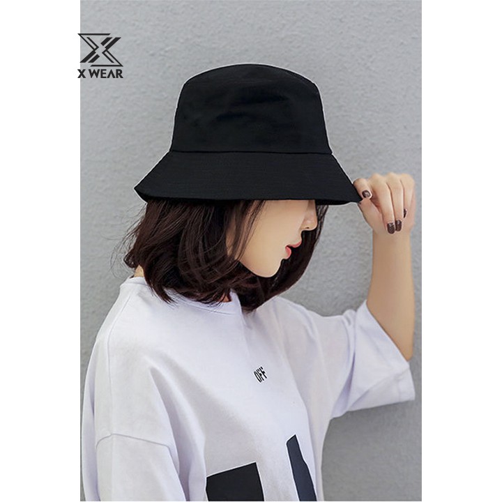 Nón bucket X WEAR vành cụp phong cách Ulzzang unisex