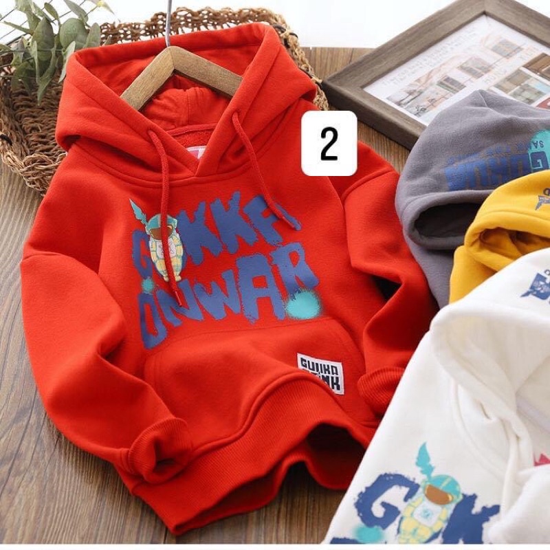 Áo hoddie cho bé trai bé gái